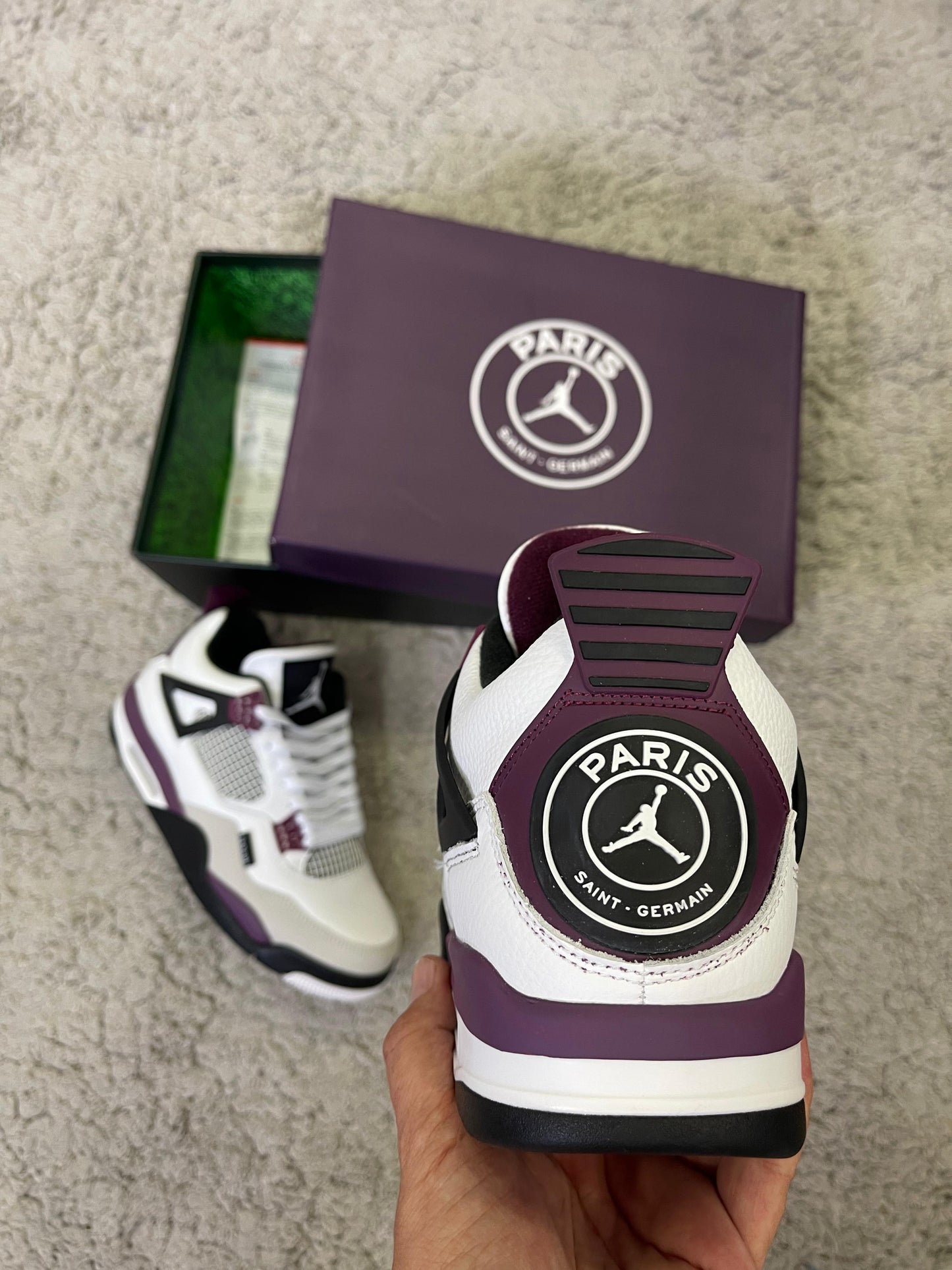 Jordan retro 4 "psg max calidad "