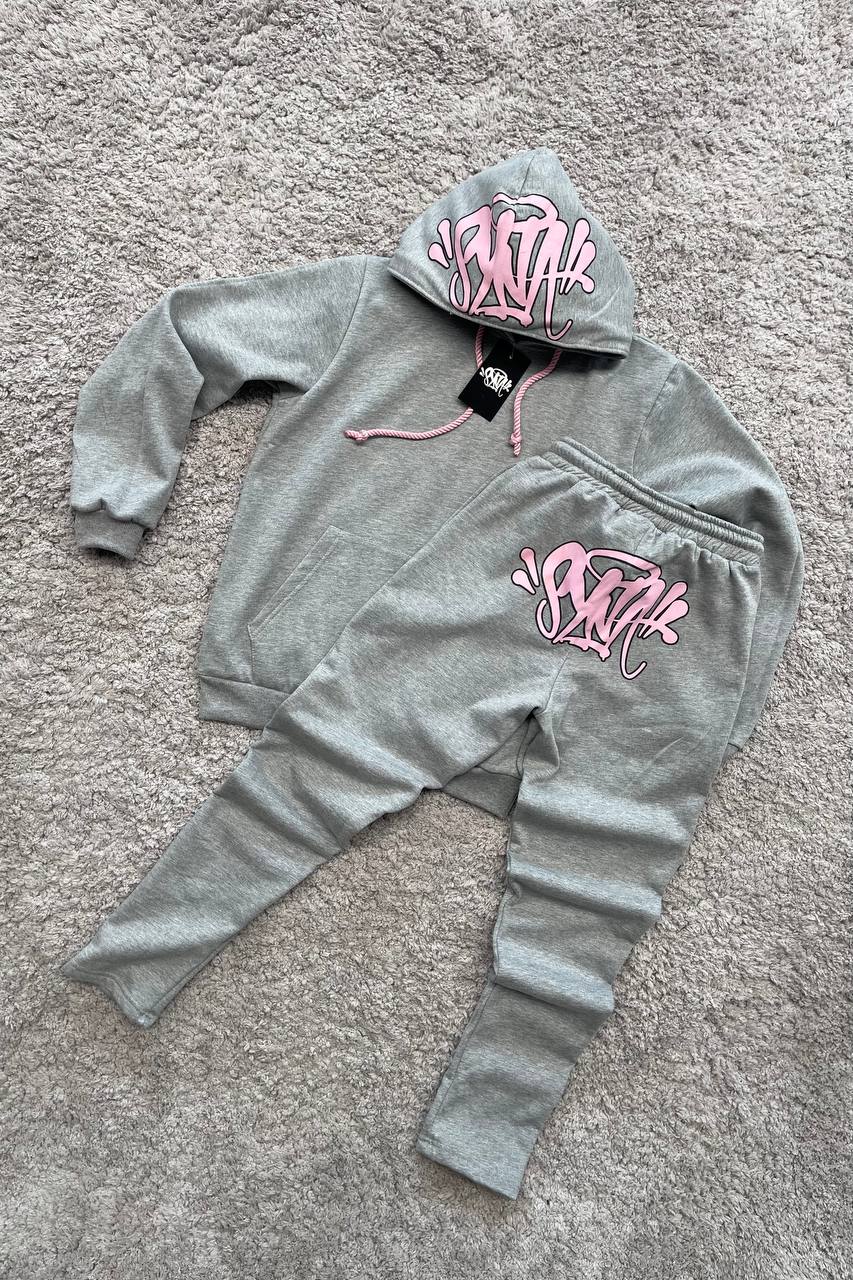 Chandal Syna gris rosa (Baja Calidad)