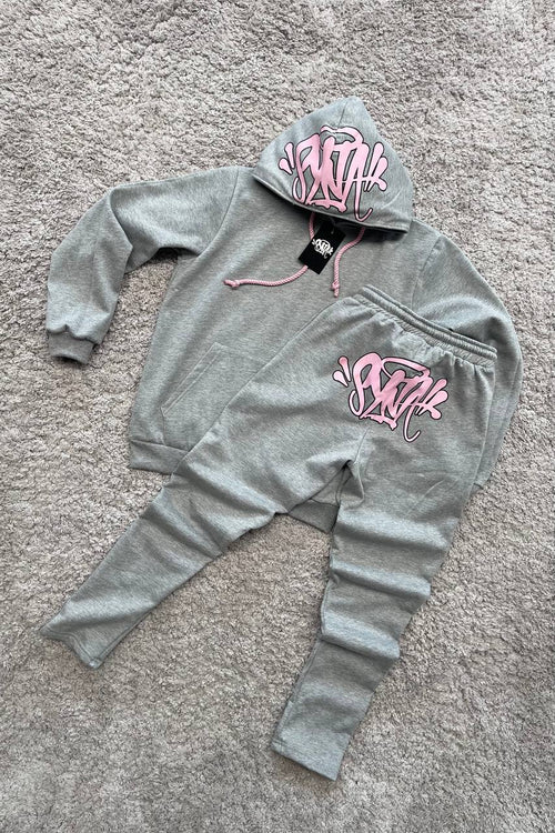 Chandal Syna gris rosa (Baja Calidad)