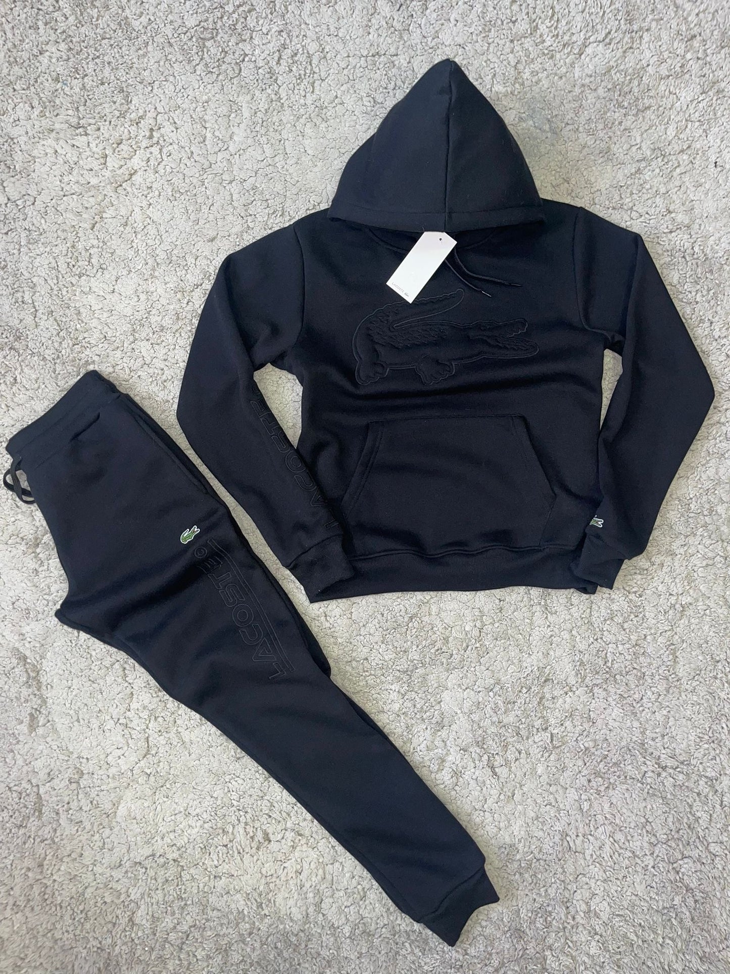 Chándal Lacoste (Negro)