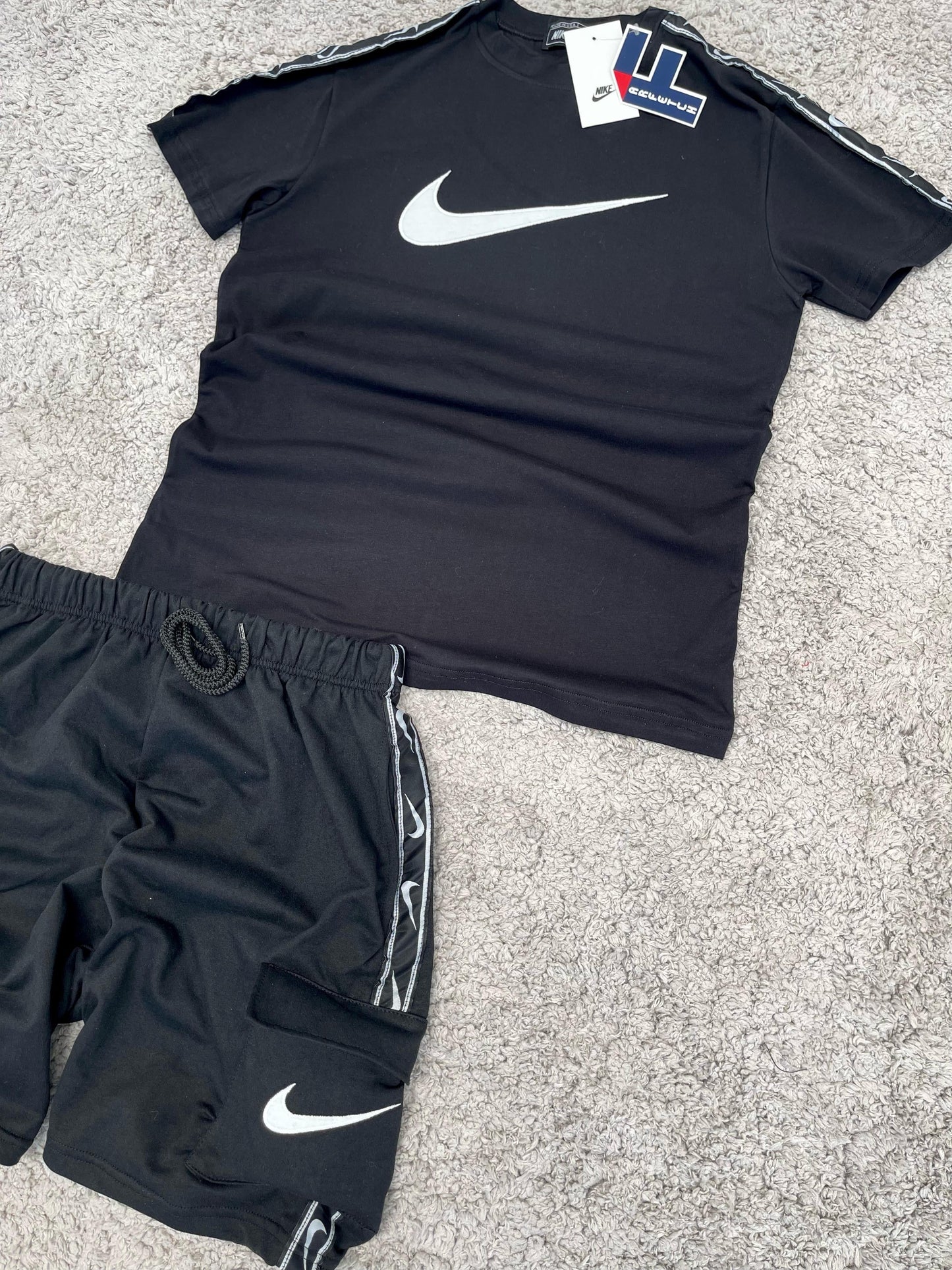 Nuevo Conjunto de verano Nike negro