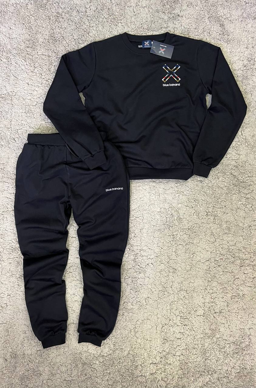Nuevo Chándal Blue Banana “calidad media" Negro
