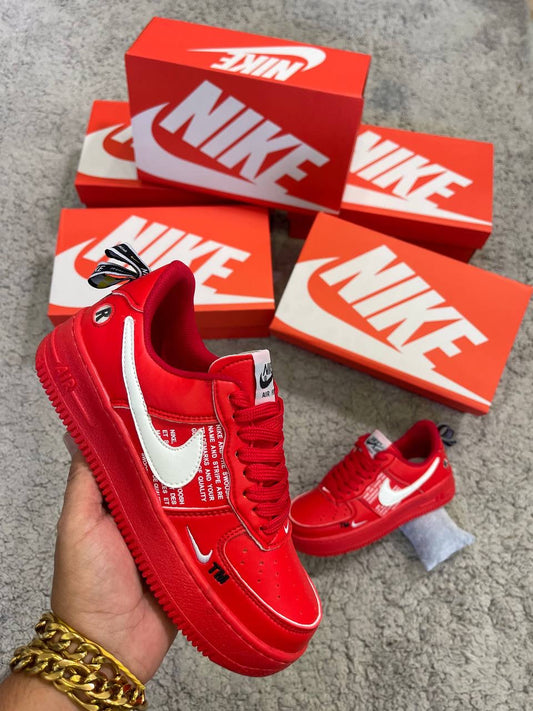 AIR FORCE 1 TM (roja ) "calidad MEDIA"