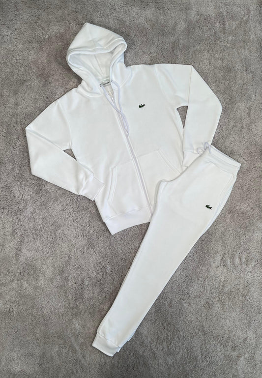 Chándal Lacoste (Blanco) "Baja calidad"