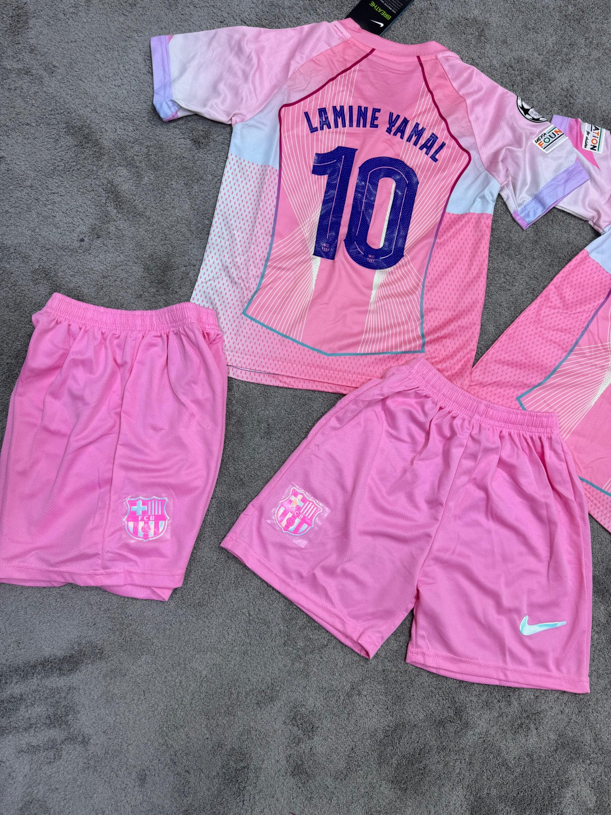 Conjunto Barça LAMINE YAMAL