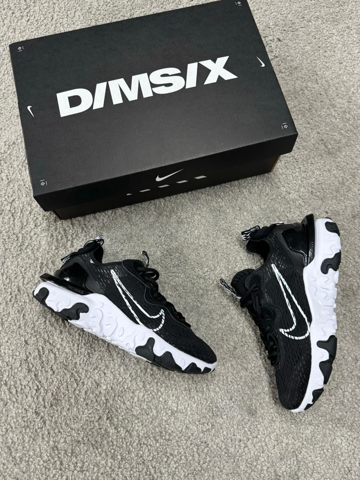 Nike React Visión ( negro )