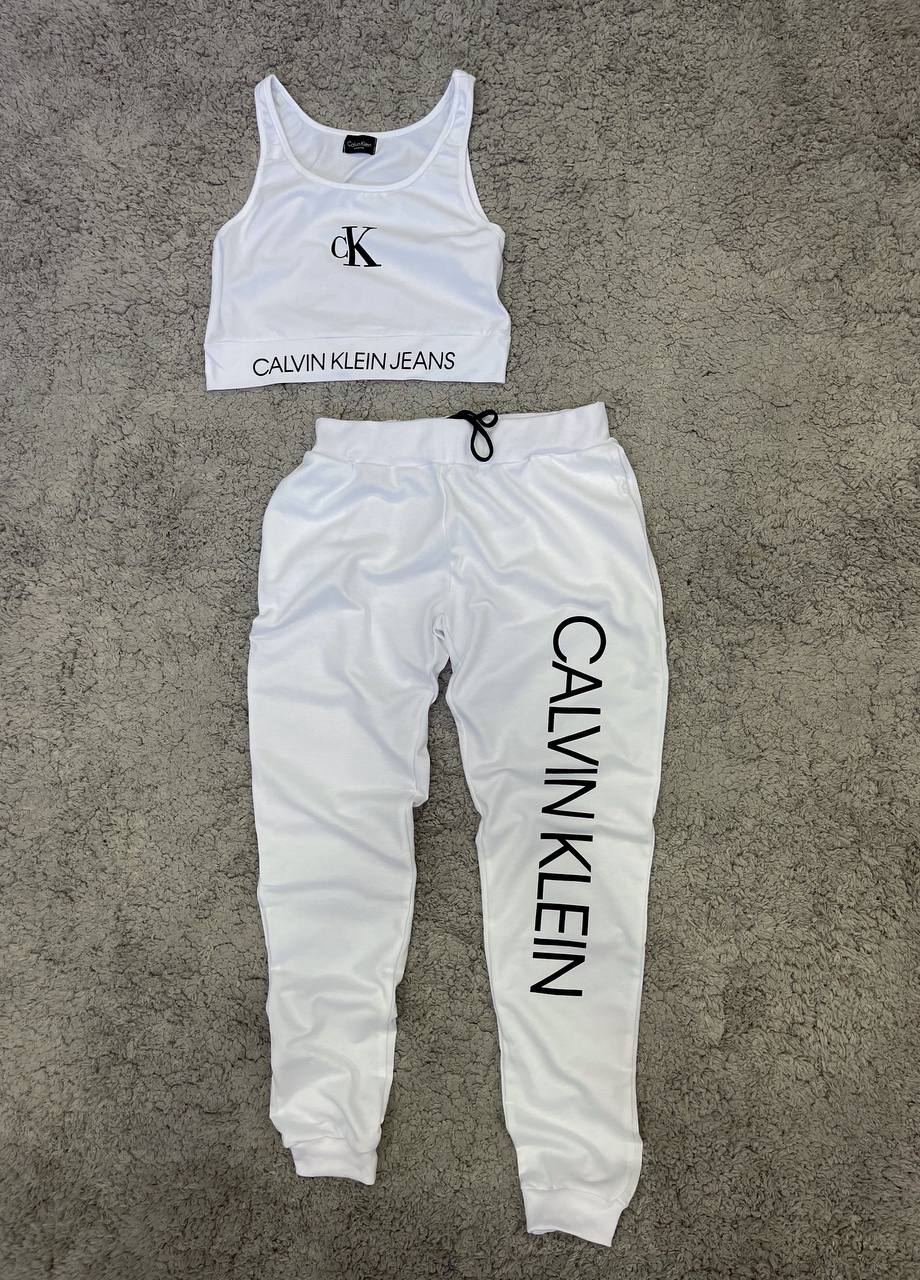 Chándal Mujer Calvin Klein “blanco” "Baja calidad"