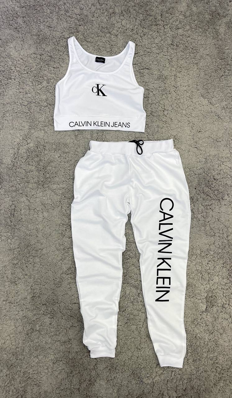Chándal Mujer Calvin Klein “blanco” "Baja calidad"
