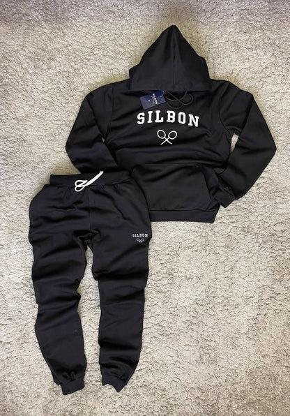 Chándal Silbon “calidad media" negro