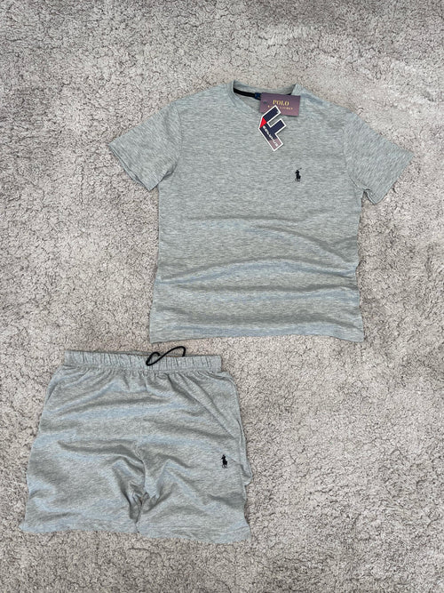 Conjunto Ralph Lauren (Gris)