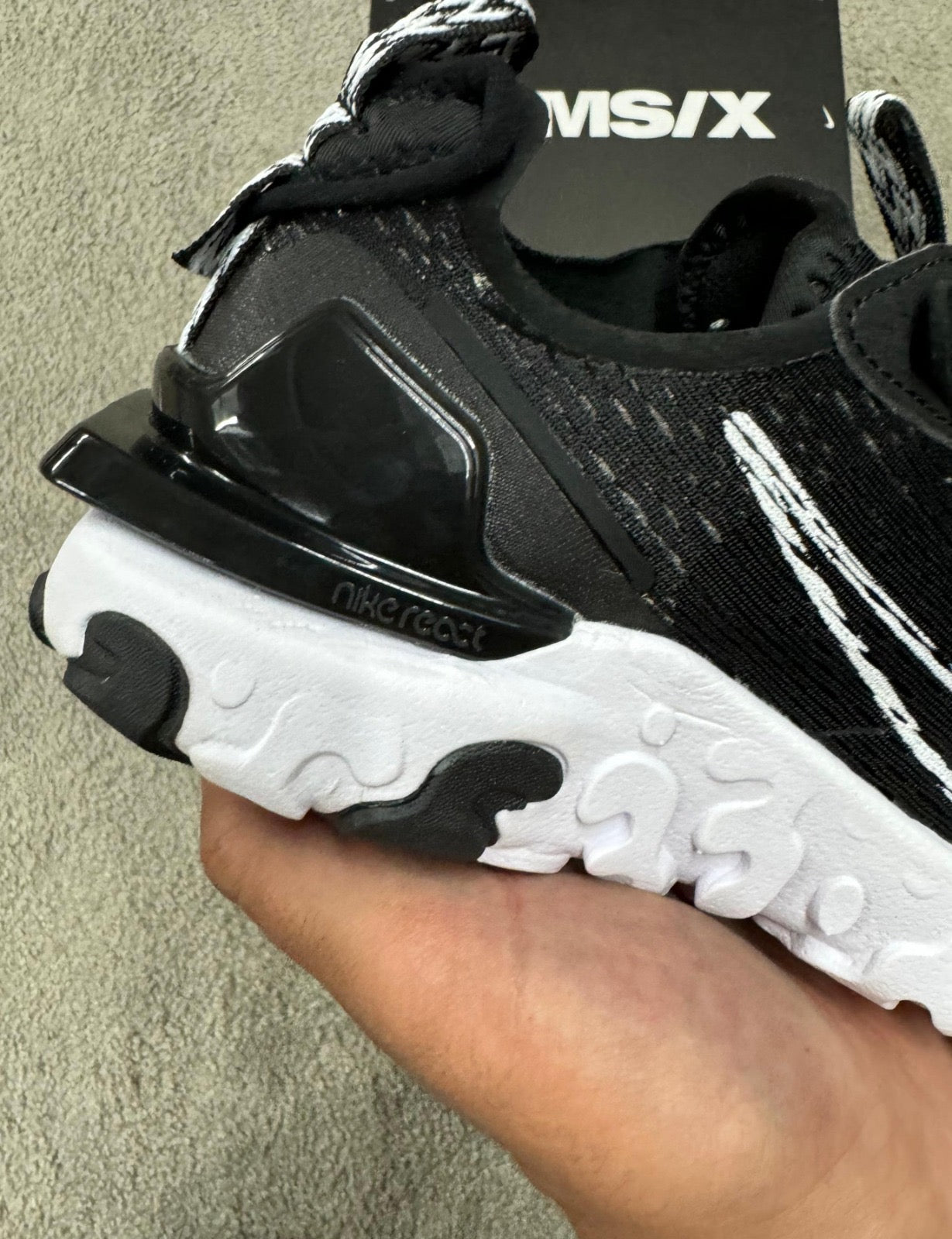 Nike React Visión ( negro )
