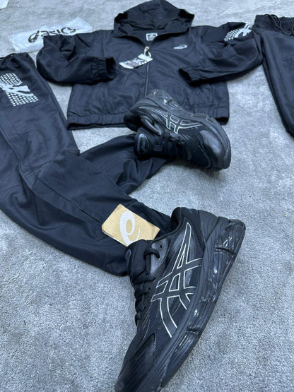 Chandal Asics *reflectante* negro