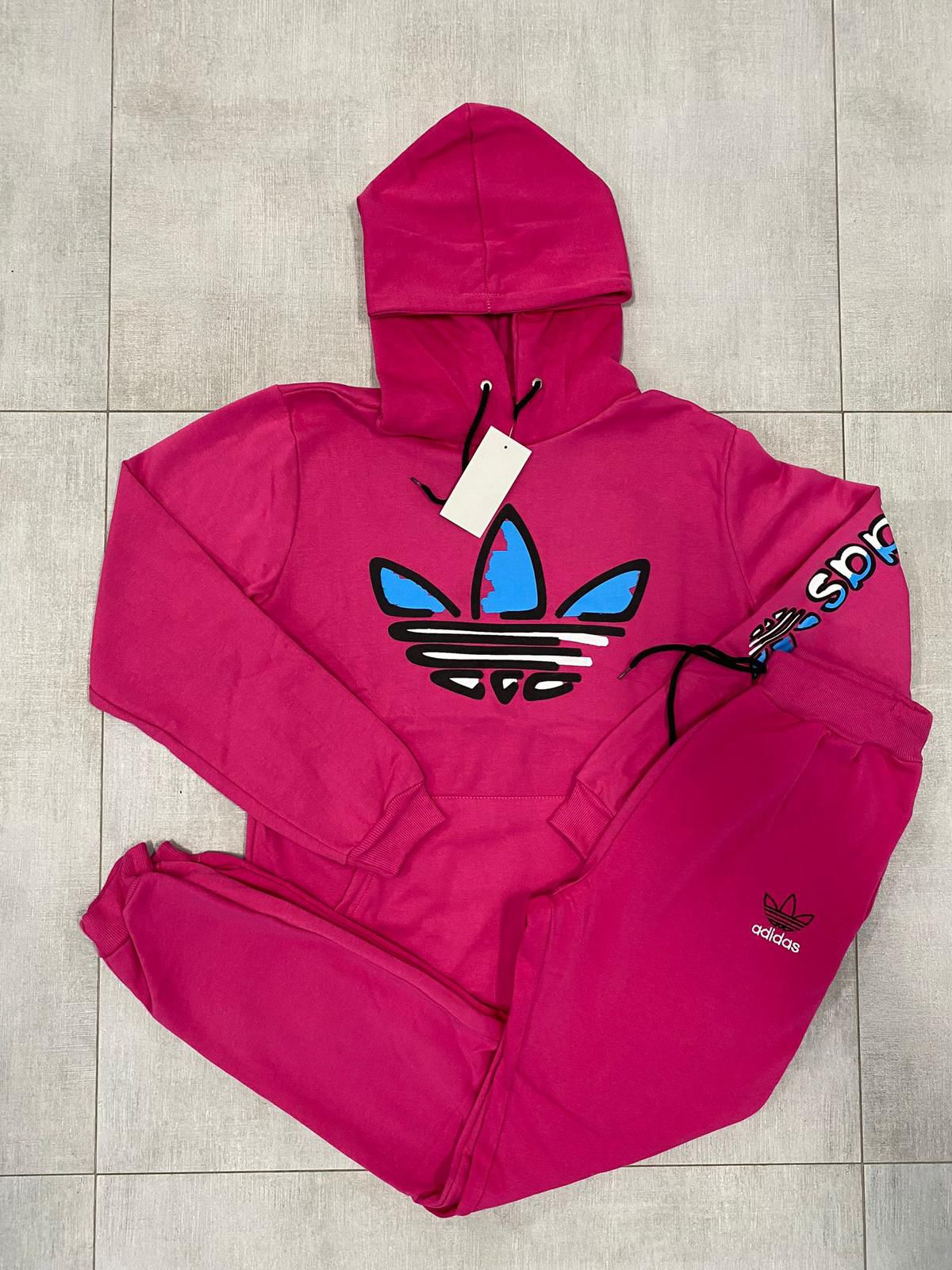 Chándal Mujer Adidas rosa "Baja calidad"