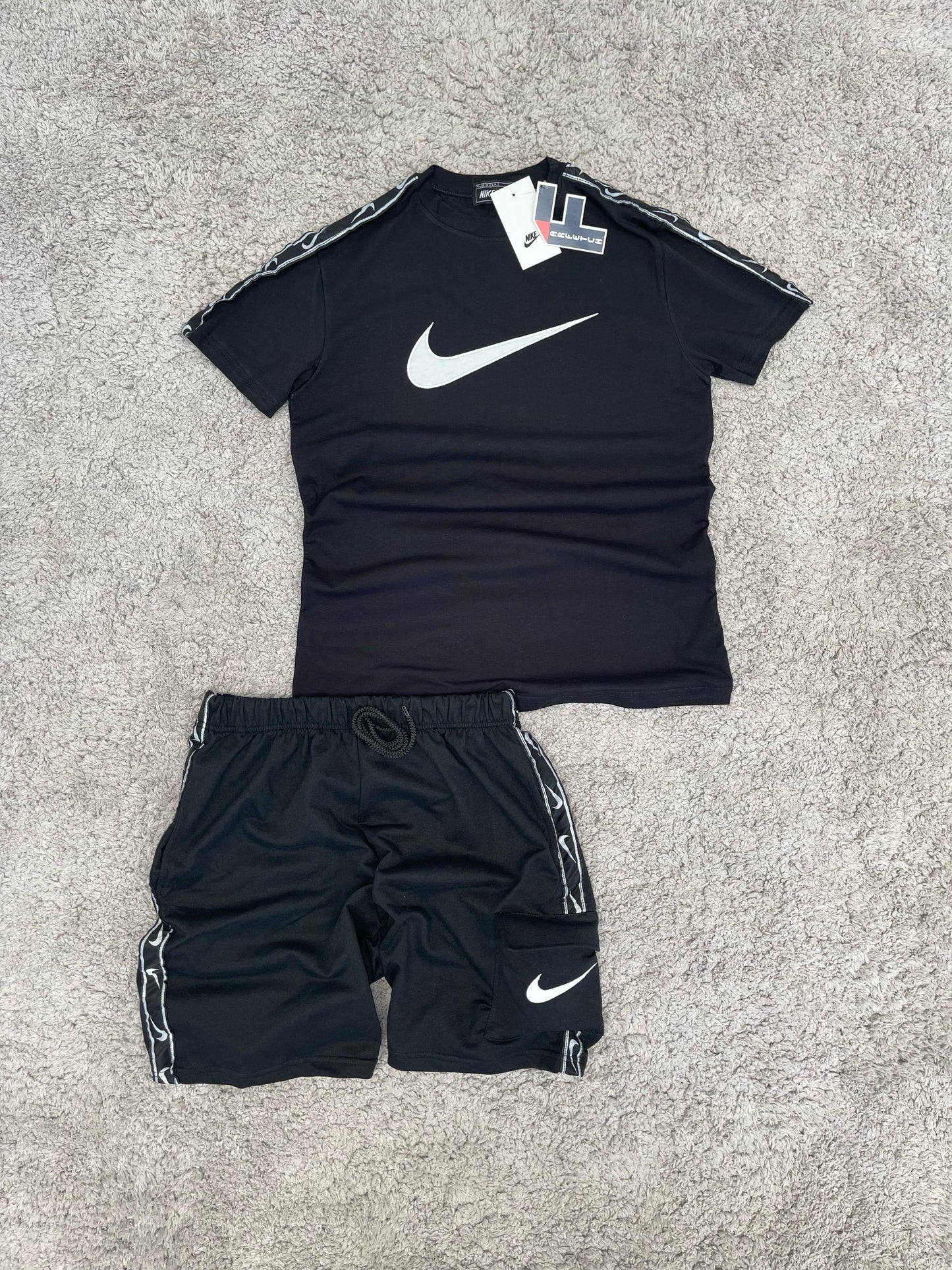 Conjunto de verano NIKE negro