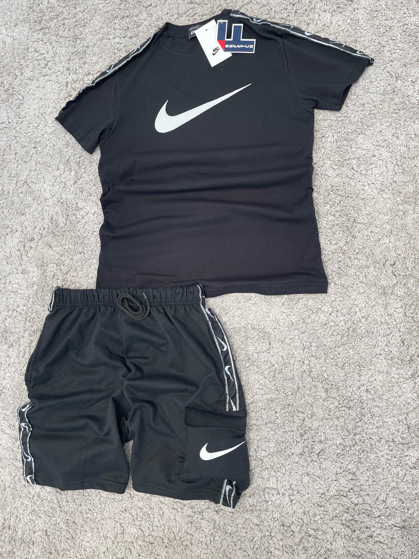 Conjunto de verano NIKE negro