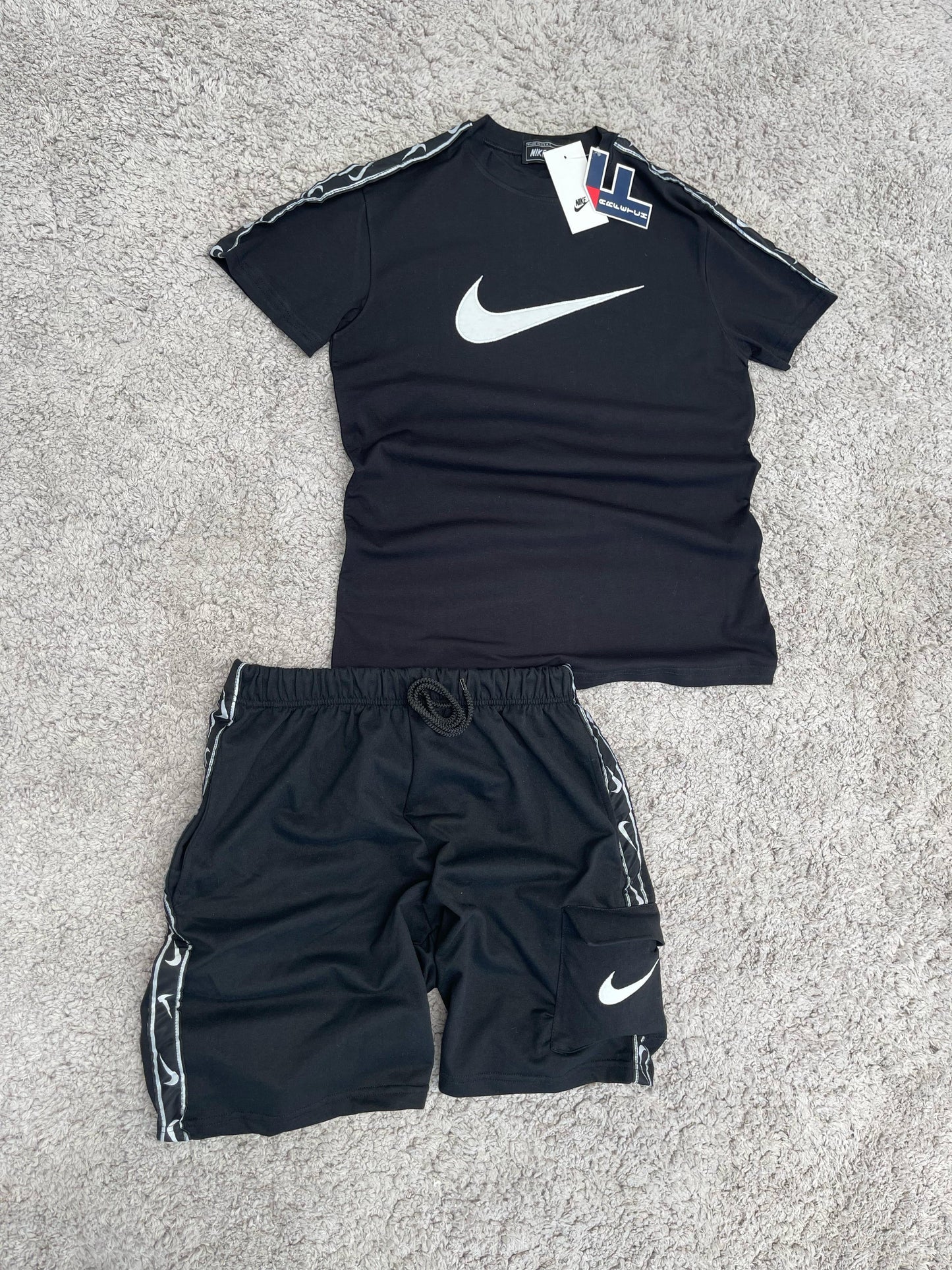 Nuevo Conjunto de verano Nike negro