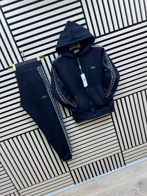 Chándal Lacoste (Negro)