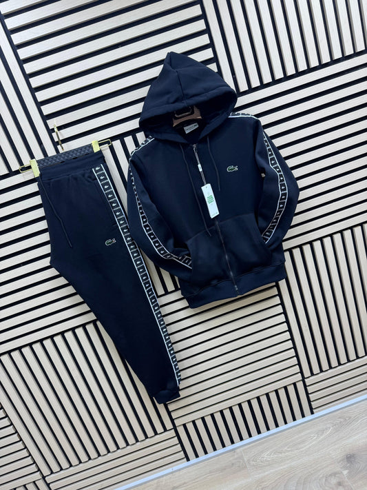 Chándal Lacoste (Negro)