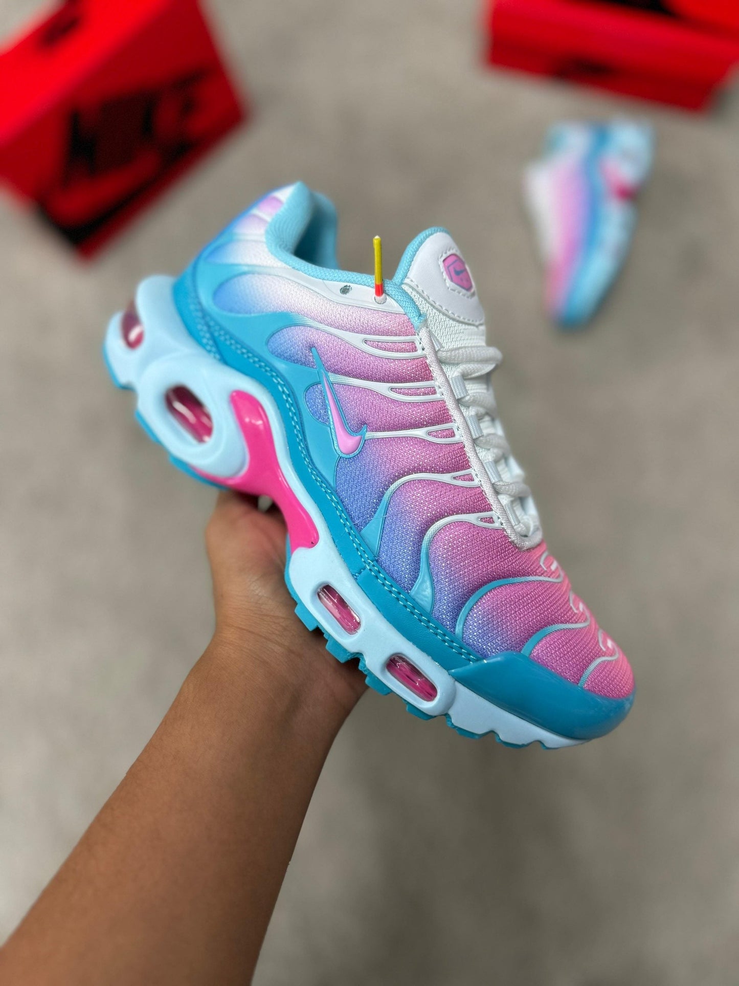 Nike TN (Azul y Rosa)