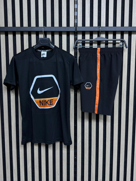 Conjuntos Nike (NEGRO)