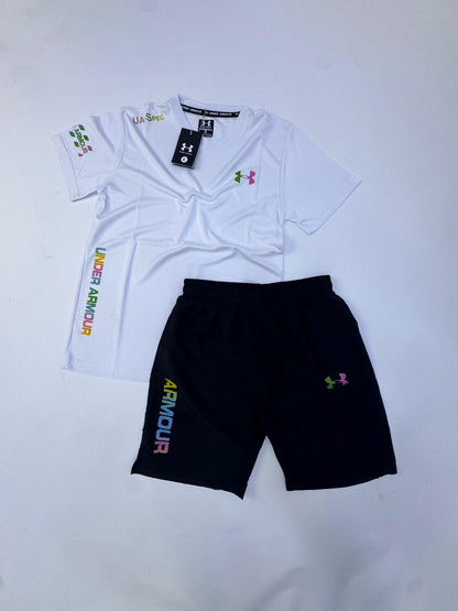 Conjuntos Under Armour  (blanco y negro)