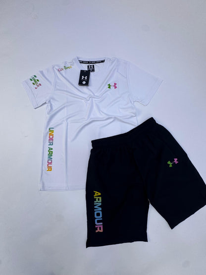 Conjuntos Under Armour  (blanco y negro)