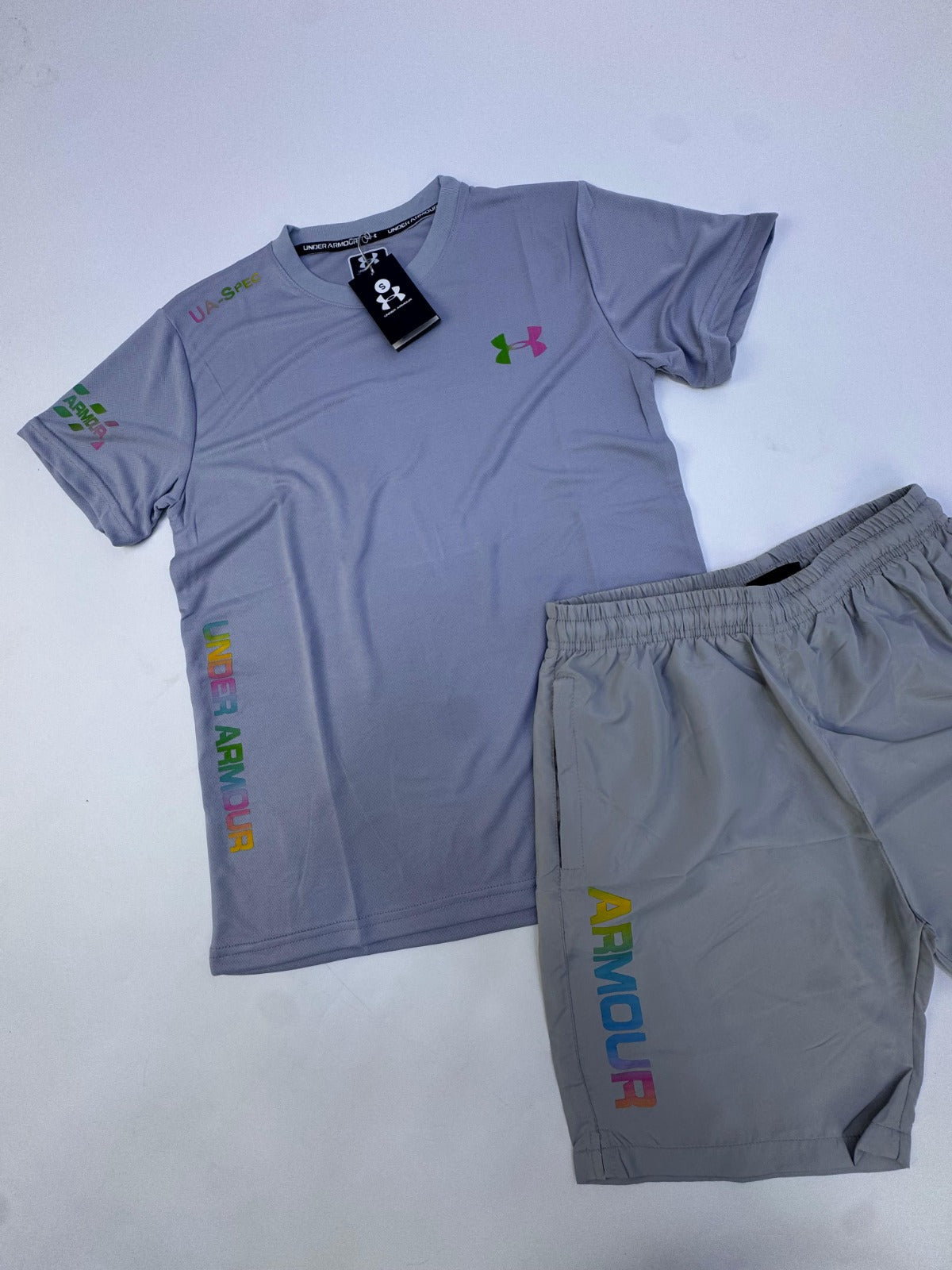 Conjuntos Under Armour  (gris)
