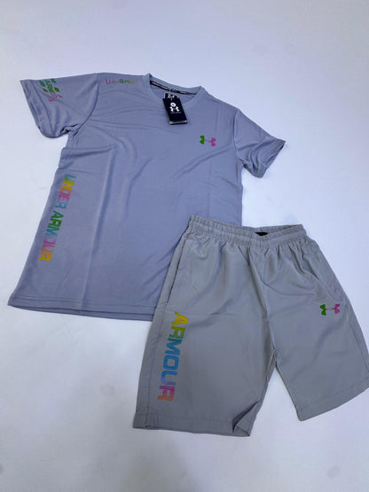 Conjuntos Under Armour  (gris)
